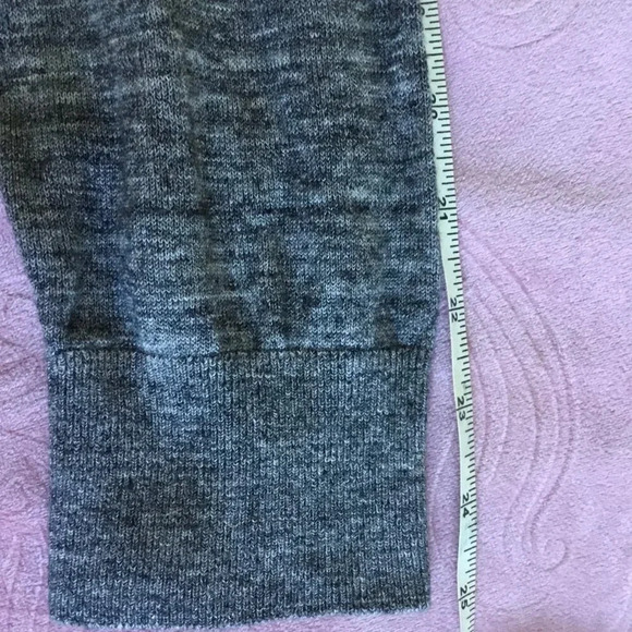 H&M Slim fit sweater in fine Coton 100% knit gray size L - Picture 7 of 7